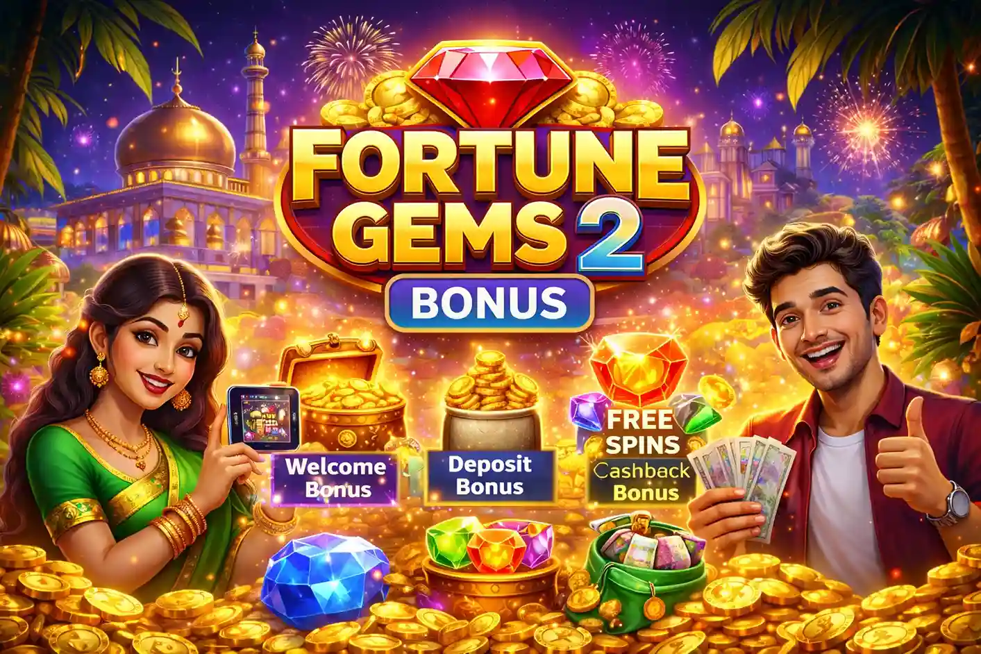 Fortune Gems 2 Bonus BD